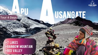 Ausangate 7 Lakes to Rainbow Mountain + Red Valley - Tour 4 Days | Peru Trek