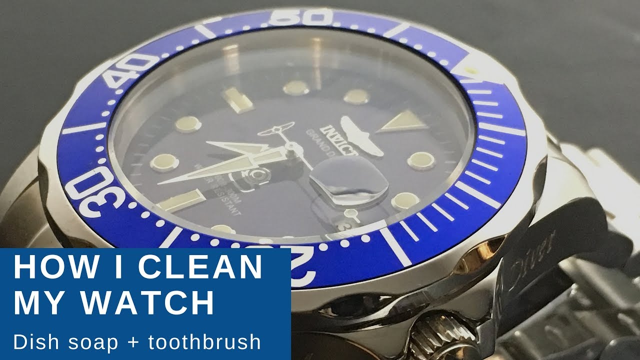 how I clean my watch YouTube