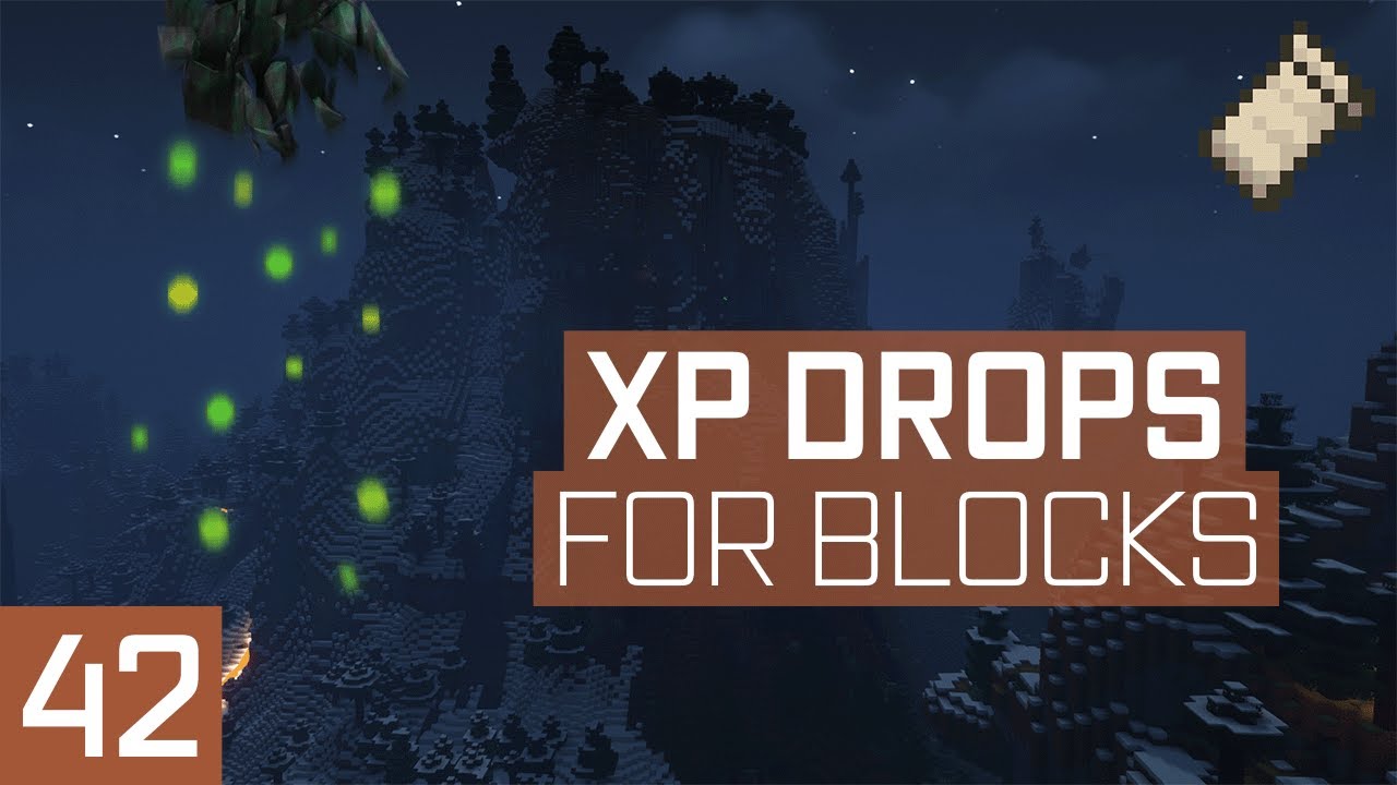 Minecraft Xp Drop Effect Minecraft 1.18.2 Fabric Modding | XP Drops for Blocks - YouTube