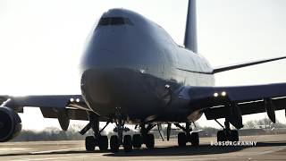 Epic Fury Ops Mighty Kalitta 747 Wing Almost Goes Over Our Heads