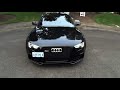 POV 2014 AUDI RS5 drive and review ECS XPIPE…recorded  in stereo (LOUD downshifts and sound)