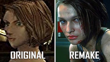 Resident Evil 3 Nemesis | Original (1999) vs Remake (2020) Graphics Comparison