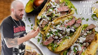Cooking with Volk | How to Make Mexican Steak Tacos at Home