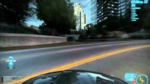 NFS World - ISRC II competition at Construction Route using a stock 350Z in 1.15.38