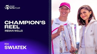 BEST POINTS from Iga Swiatek's second Indian Wells title run 🏆🏆