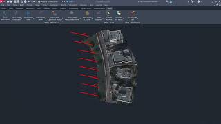 VEGA - linear sections and profile by Point cloud in AutoCAD