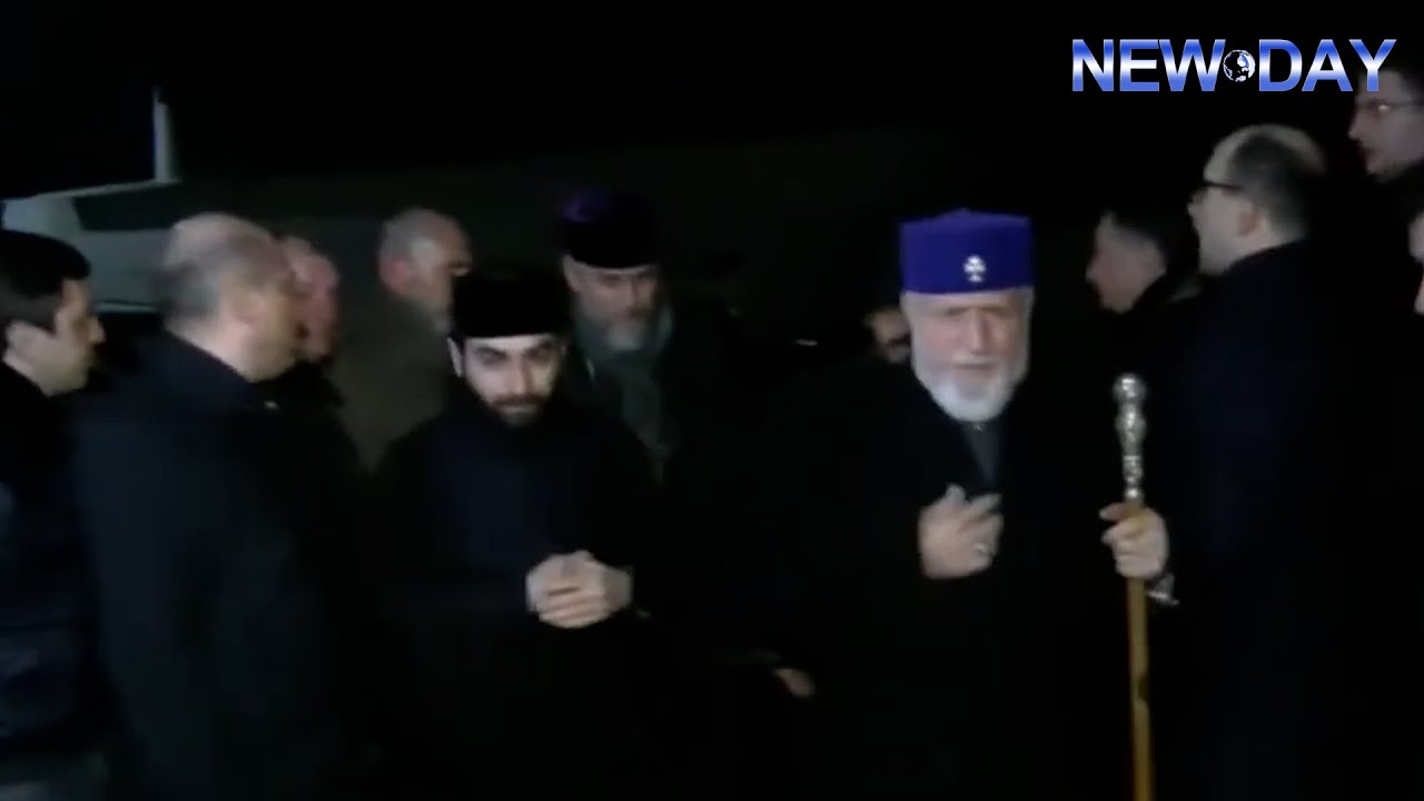 Կաթողիկոսը մասնակցում է Վազգեն Սարգսյանի հոր՝ Զավեն Սարգսյանի հոգեհանգստին