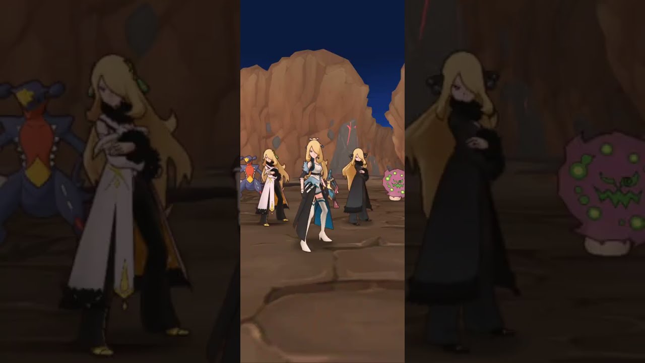 Only Cynthia sync pairs - vs 17 Ultimate Battles