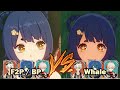 Genshin | C0 / F2P vs C6 / Whale National Team Account Comparison