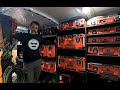 Organized Milwaukee tool Packout Van Setup