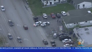 Two People In Custody After Shots Fired At Police Officers