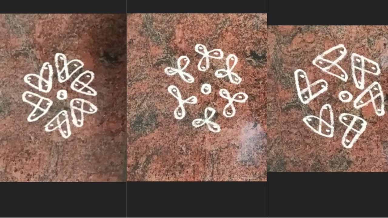 5*3 dots rangoli.. 🍁 creative rangoli and easy rangoli.. 🍁sankrathirangoli.. 🍁Dhanurmasama goli.. 🍁🍁