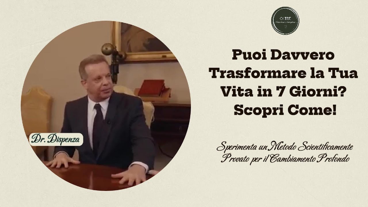 Puoi Davvero Trasformare la Tua Vita in 7 Giorni? Scopri Come! - YouTube