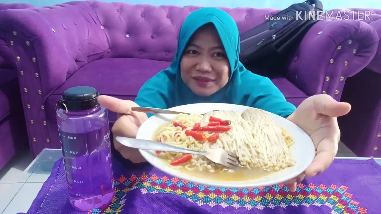Jamur Enoki guyys.. Uenakk eee.. 
