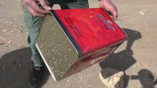 Dcx-26 65Cm İle Mükemmel Ötesi̇ Teneke Test Atişi.