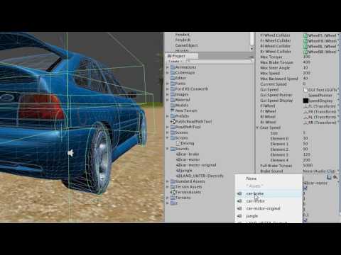#18a Unity 3D Tutorial - Javascript und AudioSource