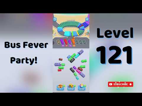 【Bus Fever! Car Jam Escape】Level 121攻略！渋滞解消と駐車枠管理の手順