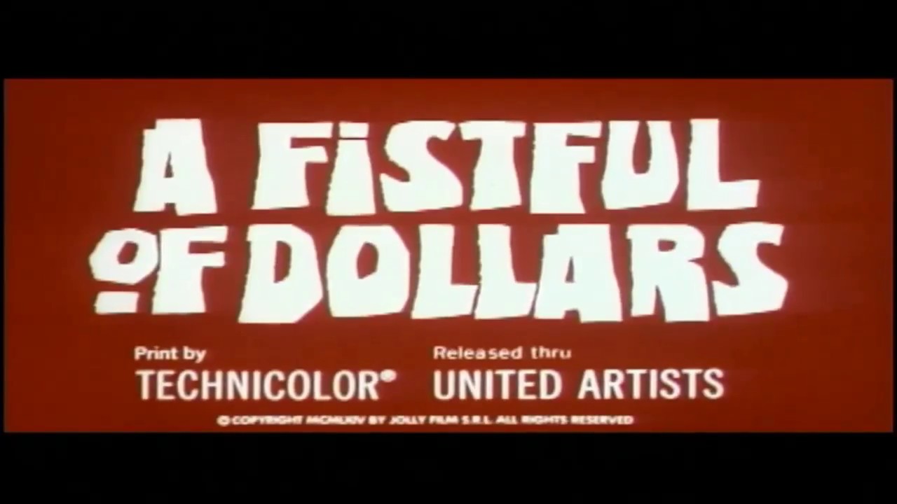 Ennio Morricone - A Fistful Of Dollars - YouTube