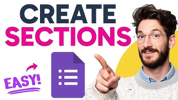 How to Create SECTIONS in Google Forms (Step by Step) 2025