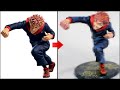 【呪術廻戦】筆塗りで虎杖 悠二フィギュアをアニメ風にしてみた。【劇場版　呪術廻戦0】 #Shorts