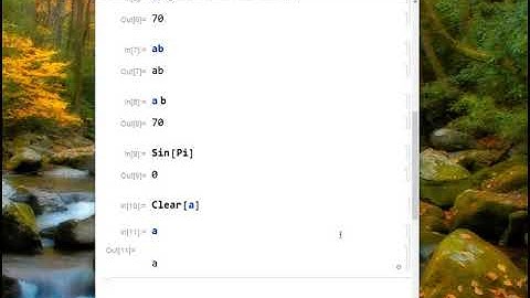 Guide to Mathematica 11: Variables, Colors, and Functions