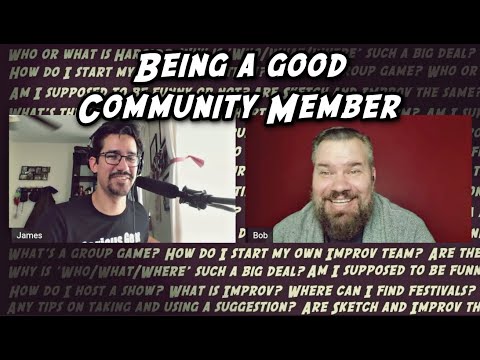 Being a Good Community Member
