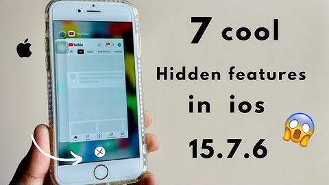 New update for iPhone 7 ios 15.7.6 - Great new hidden features 😍