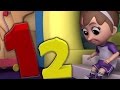 Uno Dos Amarro mi Zapato | 3D Rimas | Nursery Rhymes For Kids in 3D | One Two Buckle My Shoe