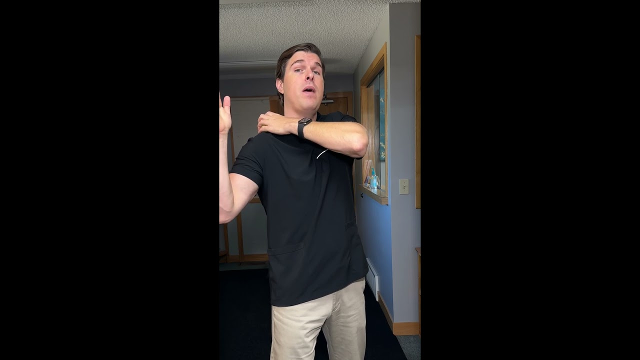 Upper Shoulder Pain Relief in Seconds #Shorts