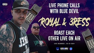 Compton Rapper 3Ress & Legendary Chicano CEO Royal T, Go Head To Head Over The Phone