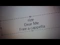 リゼ - Dear Me Free a cappella フリーアカペラ