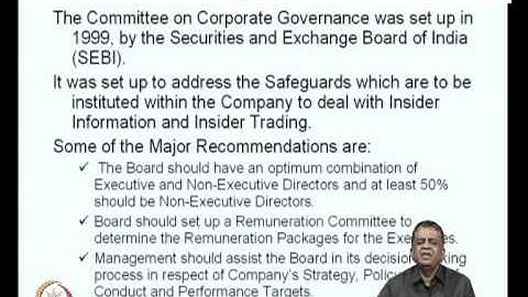 Mod-02 Lec-08 Board of Directors - Role and Functions, Top Management - Role and Skills