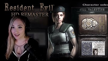 First time Resident Evil (HD Remaster Jill Part 1)
