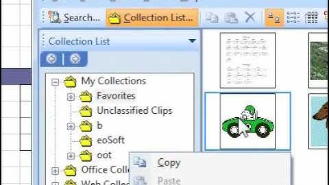 How to delete keywords to a clip in the Microsoft Excel clip organizer