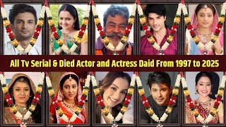 All Tv Serial Died Actor and Actress List 😱 2025
