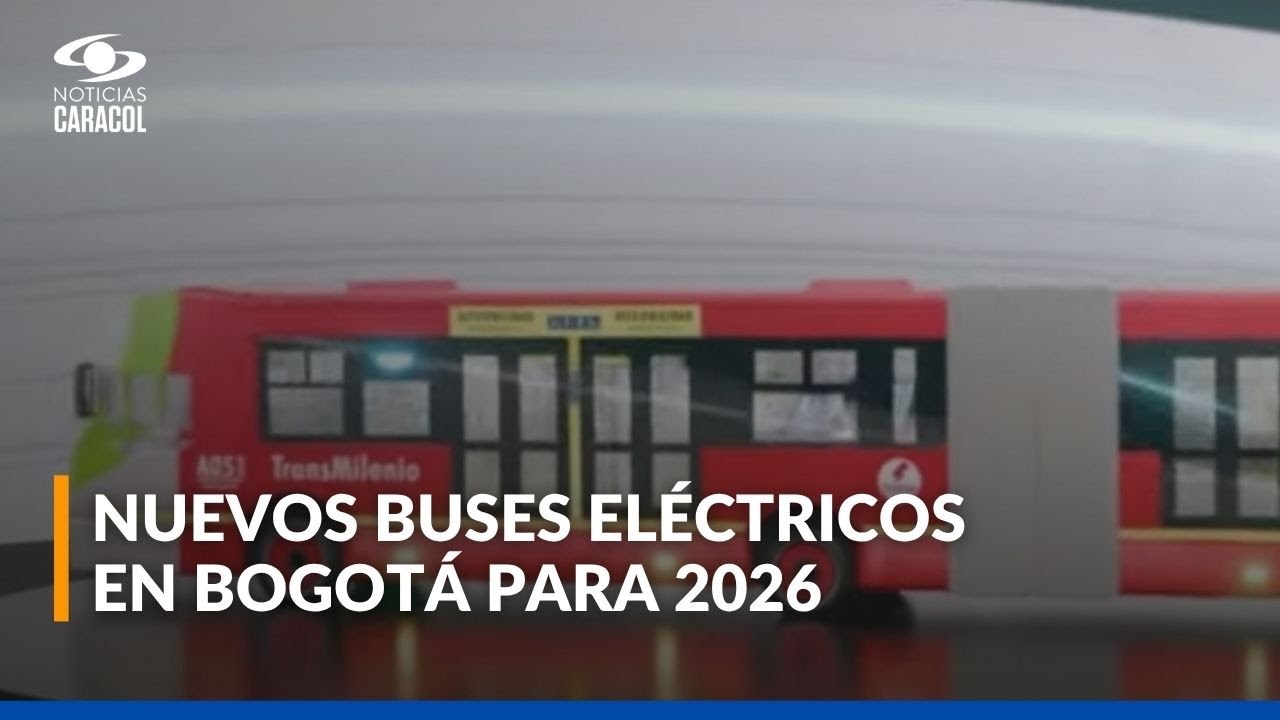 Así será la flota eléctrica que llegará a Bogotá en 2026: 50 serán buses articulados duales