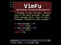 VimFu — Sentence Forward/Backward