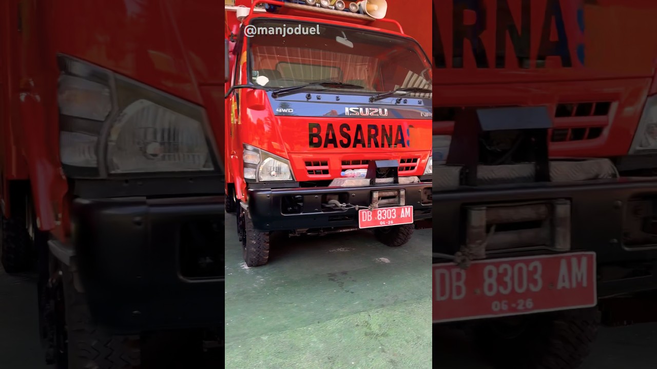 Kumpulan Mobil Truk Basarnas Warna Orange dan Mobil Lainnya 🚚🟠👷‍♂️