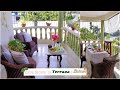 Cómo decorar un balcón patio o terraza usando pocos elementos | Ideas fáciles para darle belleza A&D