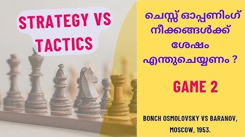 Chess Middle Game Secrets: Strategy or Tactics? | The Power of Tactics in Middle Game |