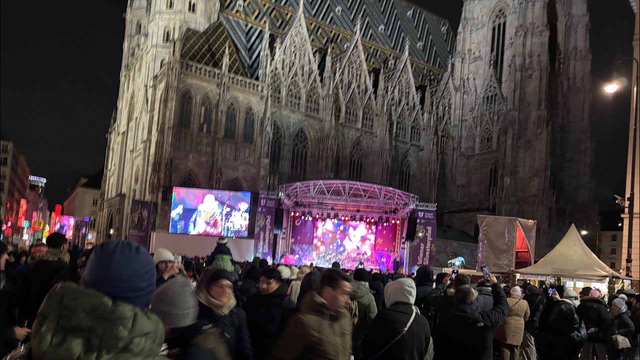 31-12-2025 नया साल 🇦🇹 Austria में मनाया क्या हुया देखिए। 🇸🇰 Slovakia 