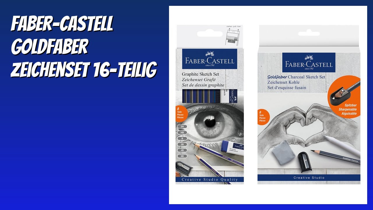 BEWERTUNG (2026): Faber-Castell Goldfaber Zeichenset 16-teilig. Infos