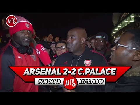 Arsenal 2-2 Crystal Palace | Fans Get In Heated Debate Over Xhaka Booing! (Tade)