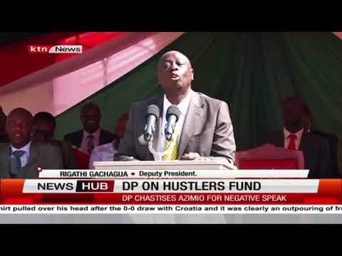 DP Gachagua tells off a section of opposition leaders inciting the youth to default the loan advance