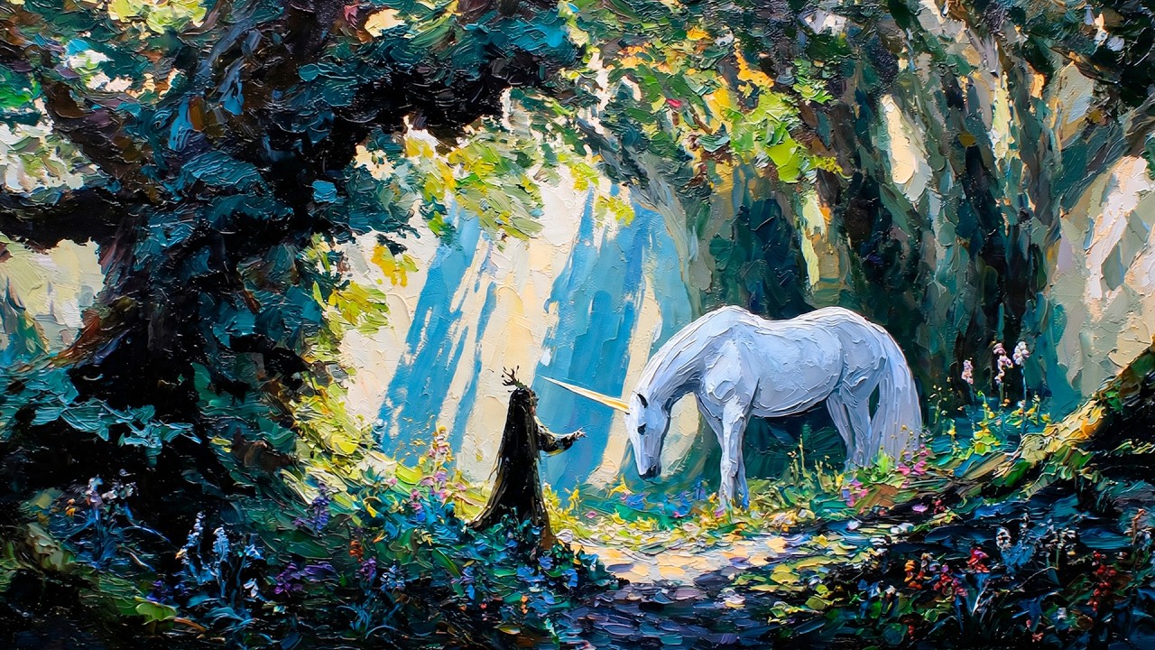 Magical Unicorn Encounter ✧ Soothing Music for Relaxing