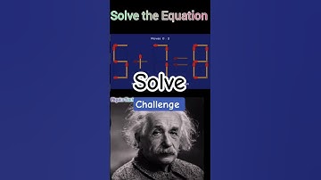 Pause this video and first solve by yourself this Equation. Did you solve #equation #solve #physics