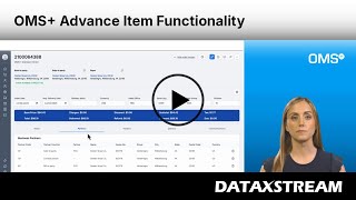 Oms Advance Item Functionality