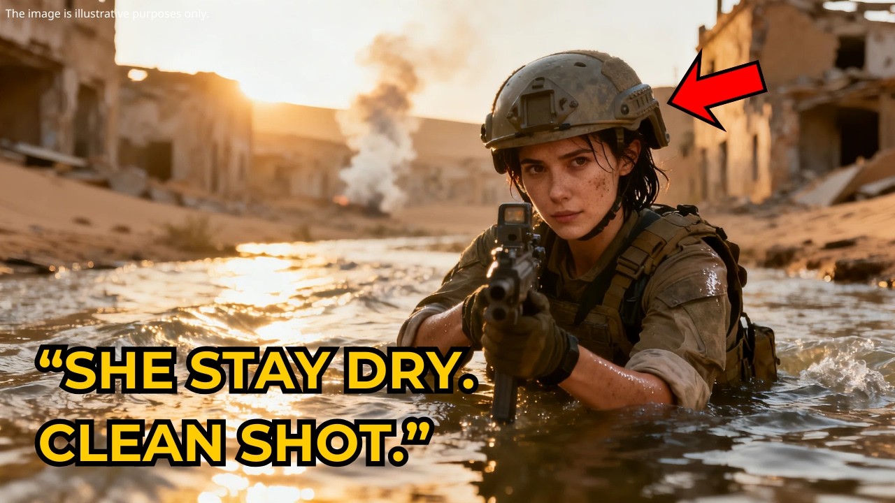 THE FLOOD SHOULD HAVE DROWNED HER — HER SNIPER STAYED DRY AND READY