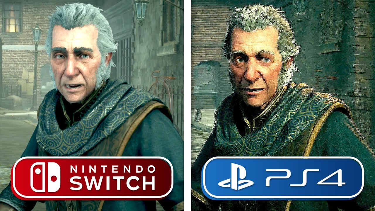 Hogwarts Legacy  Nintendo Switch vs PlayStation 4 (Full Graphics  Comparison) 