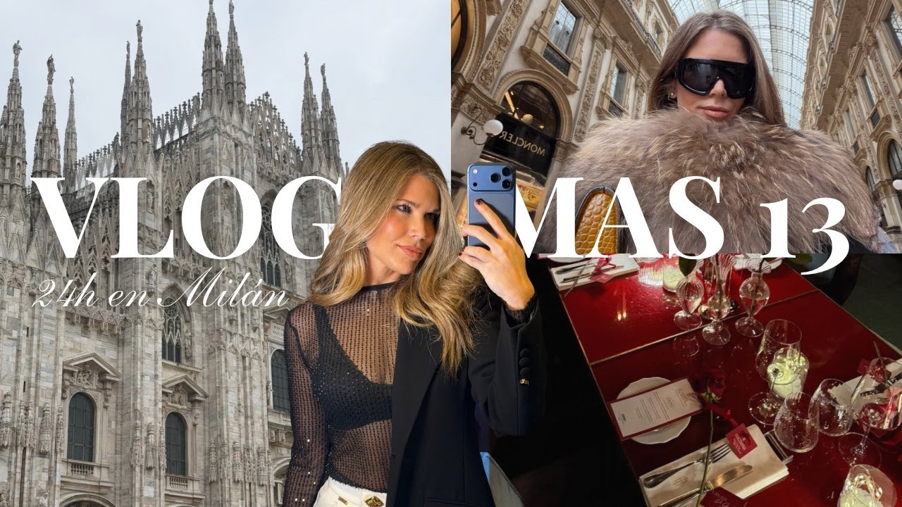 De vuelta en Milán: fitting, looks, cena de Navidad con influencers. VLOGMAS DÍA 13 / Isabel Marín